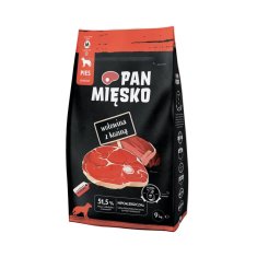 Suha hrana za pse Mr. Meat s govedinom i kozom 9 kg