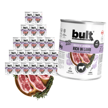 BULT Bogata janjetinom - mokra hrana za pse - 24 x 800 g