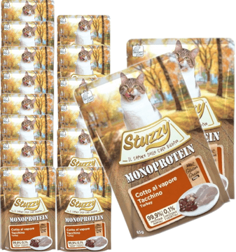 STUZZY Monoproteinska mokra hrana za mačke s puretinom 16 x 85 g