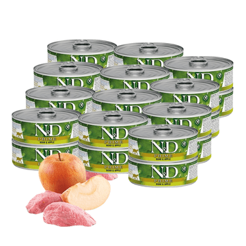 Farmina N&D cat Prime vepar i jabuka 24x70g
