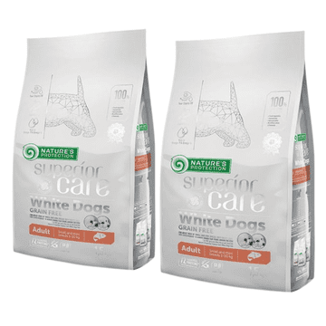 Nature's Protection G-F Losos za odrasle S&M 2x1,5 kg