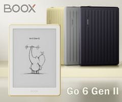 Onyx Boox Go 6 Gen II e-čitač, 15,24 cm (6"), Android, 32 GB, bijeli (Shell)