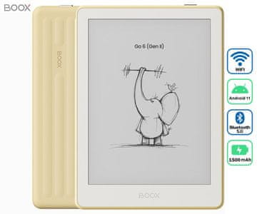 Onyx Boox Go 6 Gen II e-čitač, 15,24 cm (6"), Android, 32 GB, bež (Custard)