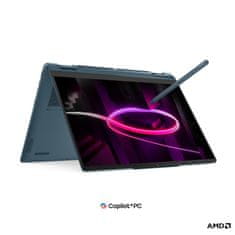 Lenovo Yoga 7 2-in-1 prijenosno računalo, Ryzen AI 7-445, 24GB, SSD1TB, W11H, Tidal Teal