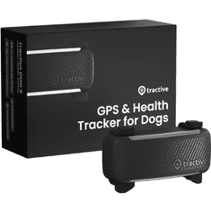 Tractive GPS lokator za pse DOG 6, crni