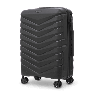 Srednji kofer Wings PHOENIX 2.0 polipropilen 24" crni