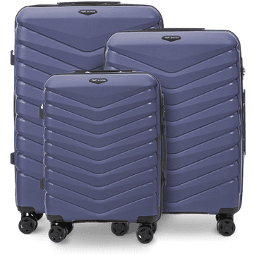 Phoenix 2.0 polipropilen plavi set kofera od 3 dijela