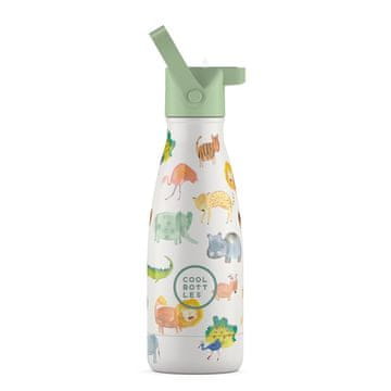 Cool Bottles bočica od nehrđajućeg čelika - 260 ml - African Safari