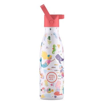 Cool Bottles bočica od nehrđajućeg čelika - 350 ml - Sweet Mermaids