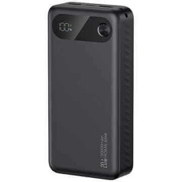 USAMS Powerbank PB80 PD20W 20000mAh crna