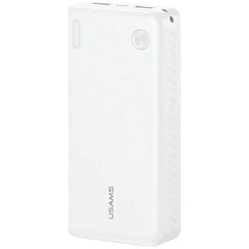 USAMS Powerbank PB83 2xUSB-A 1xUSB-C 20000mAh bijela