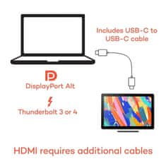 Wacom Cintiq 16 grafički zaslon, USB-C