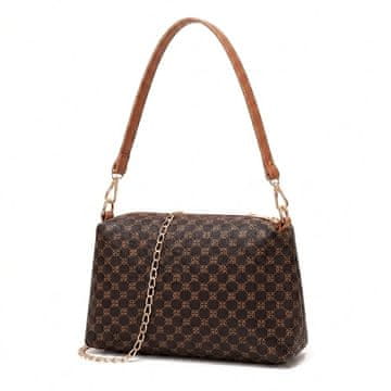 Dollcini Ženska crossbody torbica od umjetne kože smeđa