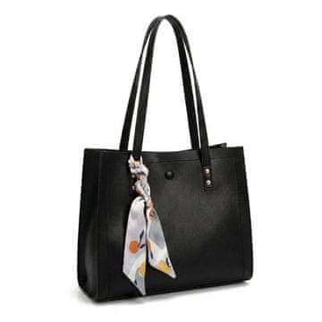 Dollcini Ženska crossbody torbica od umjetne kože crna