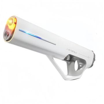 Dollcini Pištolj na vodu bijela s USB priključkom s LED rasvjetom