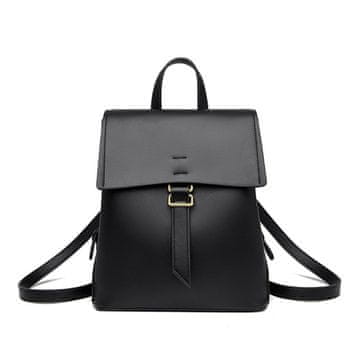 Dollcini Ženska crossbody torbica od umjetne kože crna s podesivom trakom