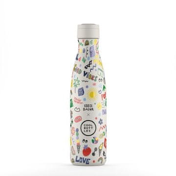Cool Bottles bočica od nehrđajućeg čelika - 500ml - Good Vibes
