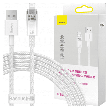 BASEUS Lightning Kabel 2M 2.4A Za Iphone 12 13 14 15 Brzo Punjenje