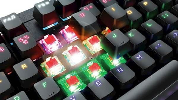 Dinamično LED osvjetljenje tipkovnice