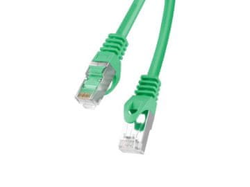 Lanberg Patchcord FTP kat. 6 0,5 m zeleni