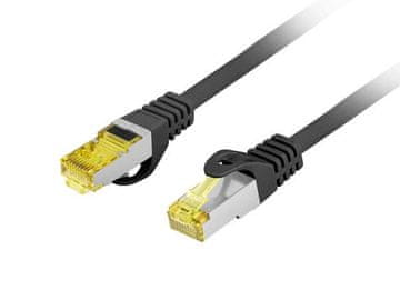 Lanberg Patchcord FTP cat.6A 1.5m LSZH CU fluke passed crni