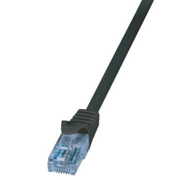 LogiLink Patchcord logilink cp3013u cat.6a u/utp 0,25m crni