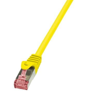 LogiLink Prespojni kabel CQ2017S CAT.6 S/FTP 0,25 m, žuti