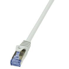 LogiLink CQ3042S Cat.6A S/FTP patch kabel 1,5 m sivi