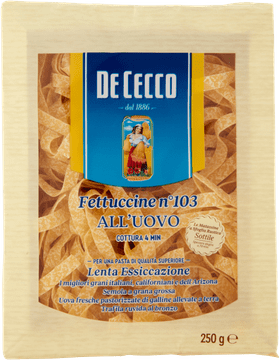 De Cecco De cecco tjestenina od jaja fettucine n103 all'uovo, 250 g