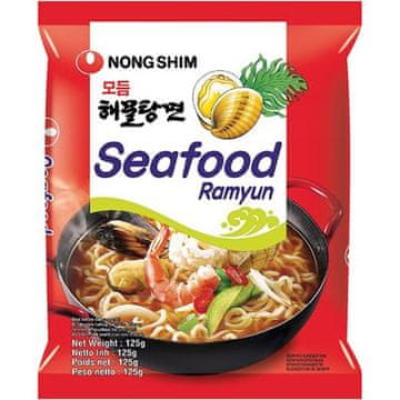 Nongshim Instant ramen juha Seafood Ramyun 125g - Nong Shim