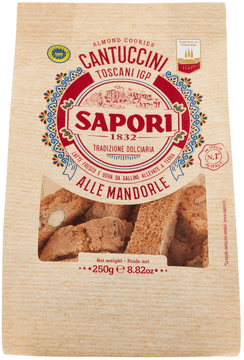 Cantuccini Mandorla 250 g - Sapori