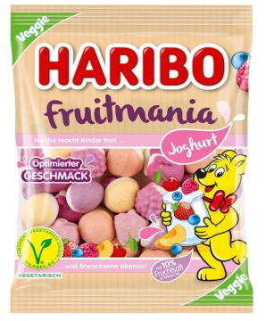 Haribo Haribo Fruitmania žele bomboni s jogurtom 160g