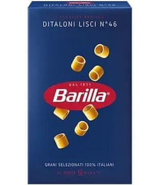 Barilla Ditaloni lisci n.46 tjestenina 500 g – Barilla