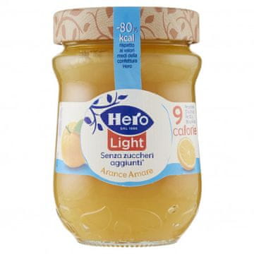 Hero Konfitura arance amare light 280g - hero