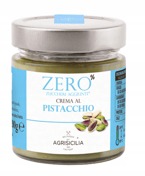 Agrisicilia Krem pistacijski crema pistacchio zero 200g - Agrisicilia