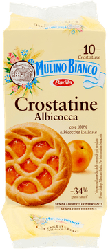 Mulino Bianco Keksi s nadjevom crostatine albicocca 400 g - Mulino Bianco