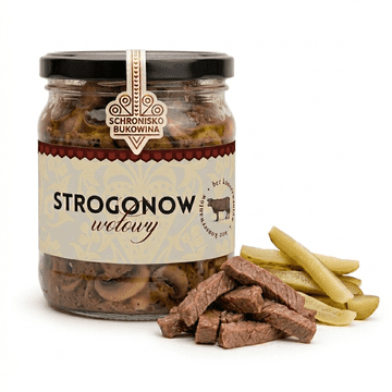 Goveđi strogonow 410g – Schronisko Bukowina