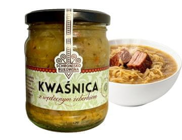 Kwaśnica s dimljenim rebrom 400 ml - Schronisko Bukowina