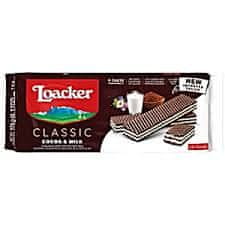 Čokoladni vafli Waffer Cacao Milk 175g - Loacker