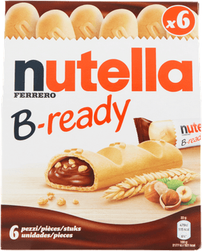 Ferrero Wafelek s Nutellom B-ready 6x22g - Ferrero