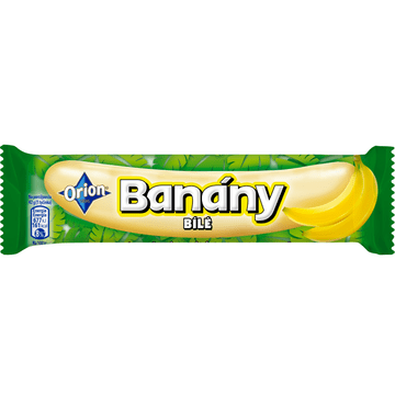 Orion Banane u bijeloj čokoladi 42g - Orion
