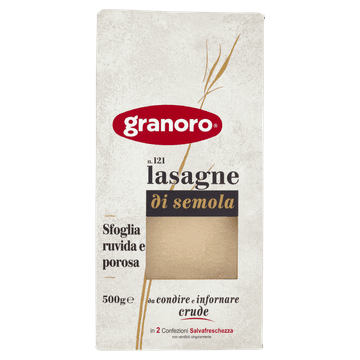 Granoro Tjestenina lasagna semola n. 121 500g - Granoro