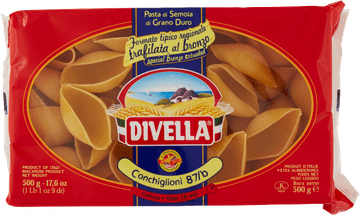 DIVELLA Tjestenina formati speciali conchiglioni 500g - Divella