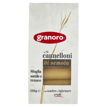 Granoro Tjestenina Cannelloni Semola n.76 250g - Granoro