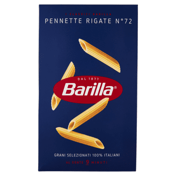 Barilla Tjestenina pennette rigate n72 500g - Barilla