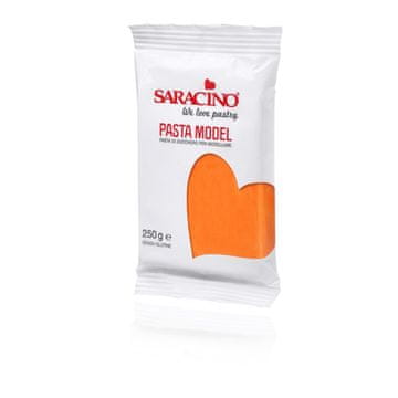 Saracino Masa za modeliranje narančasta orange model paste 250g - Saracino