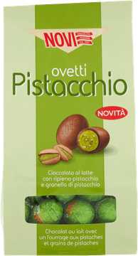 NOVI Jajčeca od pistacija Ovetti Pistacchio 160g - Novi