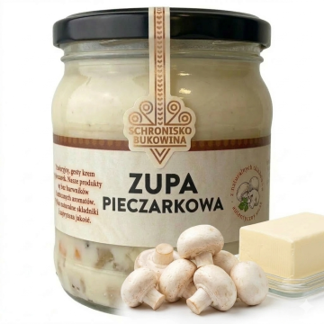 Juha od gljiva 400ml - Schronisko Bukowina