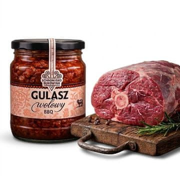 Gulaš od govedine BBQ - 400 g Schronisko Bukowina