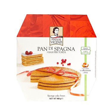 Podloga od biskvita pan di spagna 400 g - Matilde Vicenzi